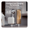 Hyper HyperJuice 70W USB-C GaN Safety Tested Travel Charger With 3 Ports - White