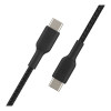 Belkin BoostCharge Braided USB-C to USB-C Cable 60W - Black