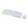 MSI VIGOR GK30 RGB Mechanical UK English Gaming Keyboard and Clutch GM11 Mouse Combo - White