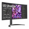 LG Ultrawide 34WQ75C-B 34" Curved IPS UltraWide Quad HD Height Adjustable Built in Speakers Monitor