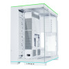 Lian Li O11 Dynamic EVO RGB Tempered Glass Mid Tower Gaming PC Case - White