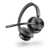 Refurbished - Poly Voyager 4320 Wireless USB-A Stereo Headset - Black
