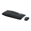 Logitech MK850 Performance Wireless Keyboard and Mouse Combo - Black