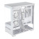 ASUS Prime AP202 ARGB Tempered Glass Mid Tower Gaming Case - White