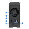 Synology DS124 1-Bay NAS Enclosure (1GB RAM)