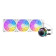Antec Vortex Lum 360 ARGB Processor All-in-one Liquid Cooler 12 cm White