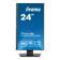 iiyama ProLite XUB2493HSU 24" IPS Full HD 100Hz Height Adjustable Monitor with Speakers