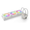 Valkyrie V360 Lite 360 ARGB LCD Fluid Dynamic Bearing All-in-One Liquid Cooler - White