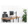 Neomounts FPMA-D550BLACK 10-32" Full Motion Desk Mount Clamp & Grommet Single Monitor Arm - Black