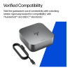 HP Thunderbolt G6 Docking Station With 100W Power Delivery