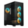Gigabyte C500 Panoramic Stealth ATX Mid Tower Tempered Glass RGB Fusion Black PC Case