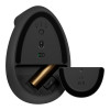 Logitech Lift Left Vertical RF Wireless Bluetooth Optical 4000 DPI Ergonomic Mouse - Graphite