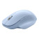 Microsoft 222-000-ERGO-BLUE Mouse in pastel blue colour - right side view