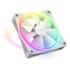 NZXT F120 RGB Duo 120mm PWM Fan White - 3 Pack w/ Controller White