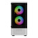 Gamdias TALOS E3 CG WH Mid Tower ATX Gaming PC Case with 3 x RGB Fans - White