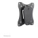 Neomounts NM-W25BLACK 10-30" Fixed Monitor/TV Wall Mount - Black