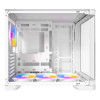 Antec C5 Curve ARGB Tempered Glass Mid Tower Gaming PC Case - White