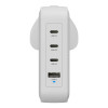 Hyper HyperJuice 145W USB-C GaN Safety Tested Travel Charger With 4 Ports - White