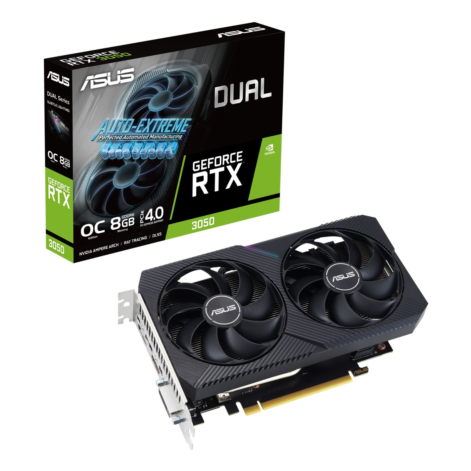 ASUS DUAL-RTX3050-O8G-V2 90YV0GH6-M0NA00 Graphics Card