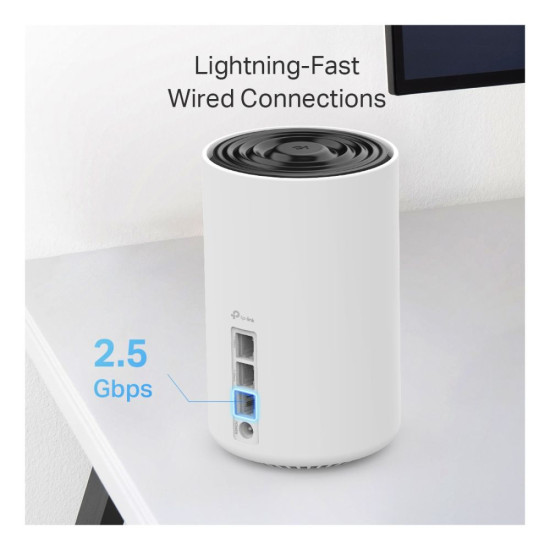 TP-LINK Whole Home AXE5400 Wi-Fi 6E mesh system for uninterrupted home networking
