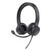 Trust HS-201 USB PC Wired On-Ear Stereo Headset - Black