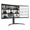 LG 34WR55QK-B 34" WQHD Height Adjustable USB-C Curved Monitor