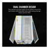 Corsair 2500X RGB Tempered Glass Mid Tower Gaming PC Case - White