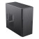 CiT Course Micro ATX Case with Brushed Aluminium Front & 1 x 8cm Rear Fan