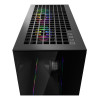 Arctic Xtender ARGB Mirror Tempered Glass w/ Vertical Mount Mid Tower PC Case - Black