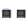 Gamdias ATHENA M3 Tempered Glass Mid Tower Gaming PC Case - Black