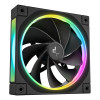 DeepCool FL12 120mm PWM Reverse PC Case Fan - Black 3 Pack