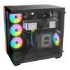 Be Quiet Light Base 600 DX Black PC case with optimized airflow and advanced cooling solutions
