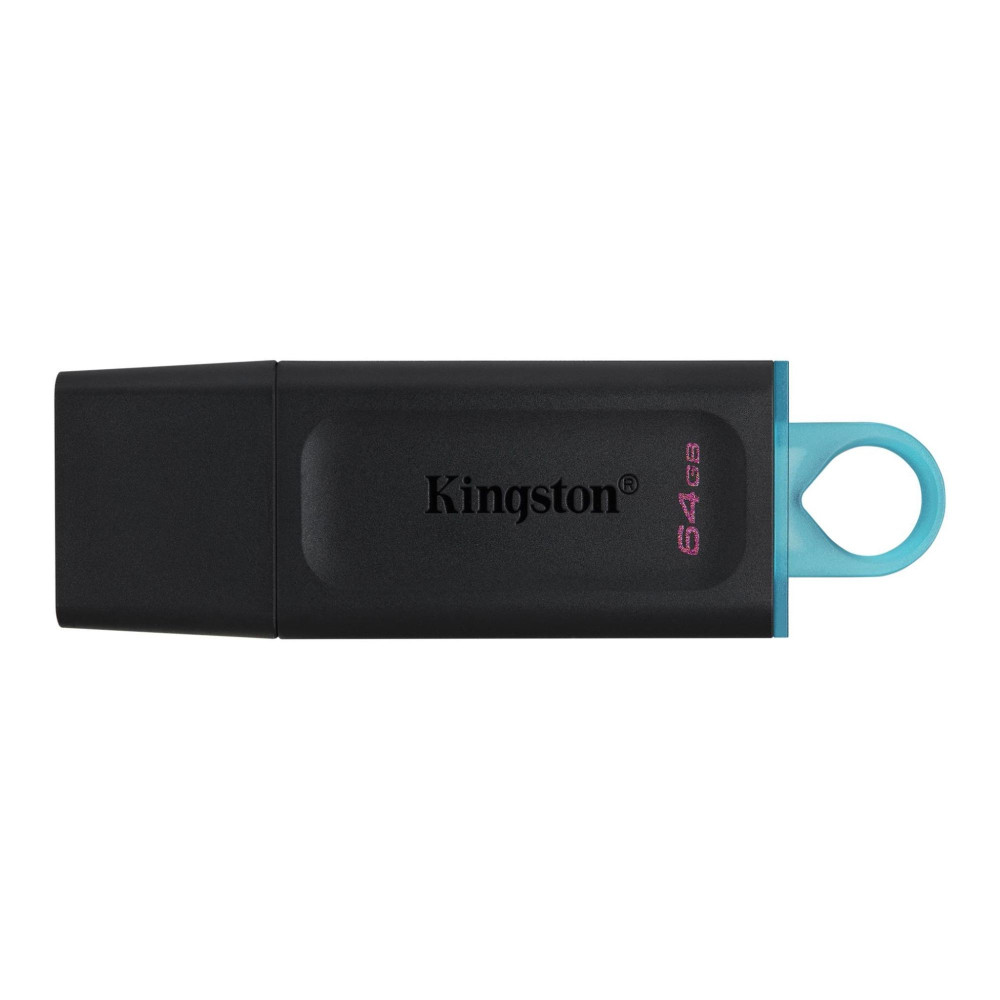 Kingston DataTraveler Exodia 64GB USB 3.2 flash drive in black

