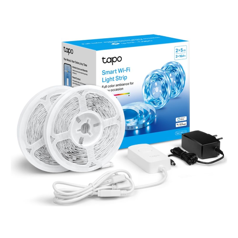 TP-LINK Tapo L900-10 10m universal multicolour Wi-Fi LED strip for indoor use
