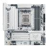 ASUS TUF GAMING B850M-PLUS WIFI7 W B850 Socket AM5 Micro-ATX Motherboard - White