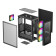DeepCool 55 V4 C ATX Tempared Glass Mid Tower PC Case - Black