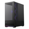 MSI MAG PANO 110R PZ ARGB Tempered Glass Mid Tower Gaming PC Case - Black