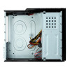CiT S003B Slim Micro ATX or Mini ITX PC Case - Black