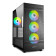Sharkoon Rebel C50 Black RGB Tempered Glass ATX Gaming PC Case