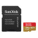 SanDisk Extreme 256GB UHS-I Class3 microSDXC Memory Card - Red