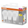 OSRAM LED Base Classic A 8.5 Watt B22D Frosted LED Bulb - Four Pack
