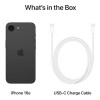 Refurbished Apple iPhone 16e 5G 6.1" Super Retina XDR A18 Chip 128GB Storage Dual Sim iOS 18 Smartphone - Black