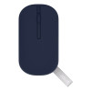 ASUS Marshmallow MD100 1600 DPI Wireless Optical Mouse - Quiet Blue with Solar Blue Cover