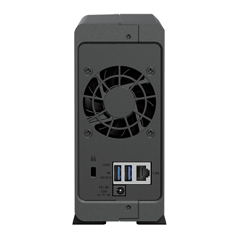 Synology DS124 1-Bay NAS Enclosure (1GB RAM) - 4TB HDD Included Bundle
