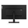 Lenovo ThinkVision T27q-20 27 Inch Wide Quad HD LCD Height Adjustable Monitor Black