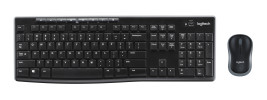 Logitech MK270 Wireless Keyboard & Mouse Combo - Black