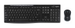 Logitech MK270 Wireless Keyboard & Mouse Combo - Black
