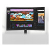 LG Ultrawide 34WQ75C-B 34" Curved IPS UltraWide Quad HD Height Adjustable Built in Speakers Monitor