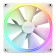 NZXT F140 RGB Duo 140mm PWM Fan White