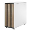 Refurbished - Fractal Design North XL Full Tower Tempered Glass PC Case Chalk White Clear Tint